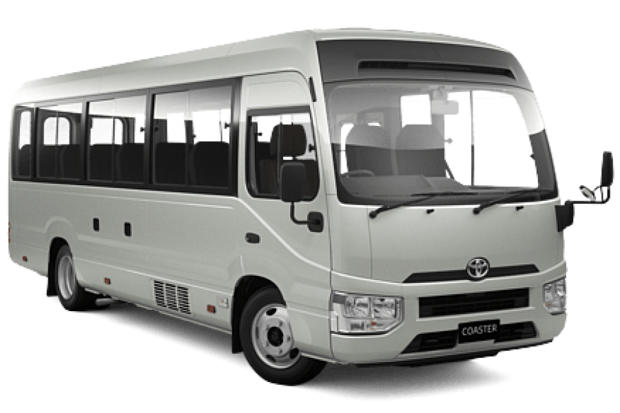 Easy Tour Rent a Car Lahore Toyota Coaster is available for rent in Lahore & Islamabad.